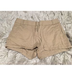 J. Crew kaki shorts